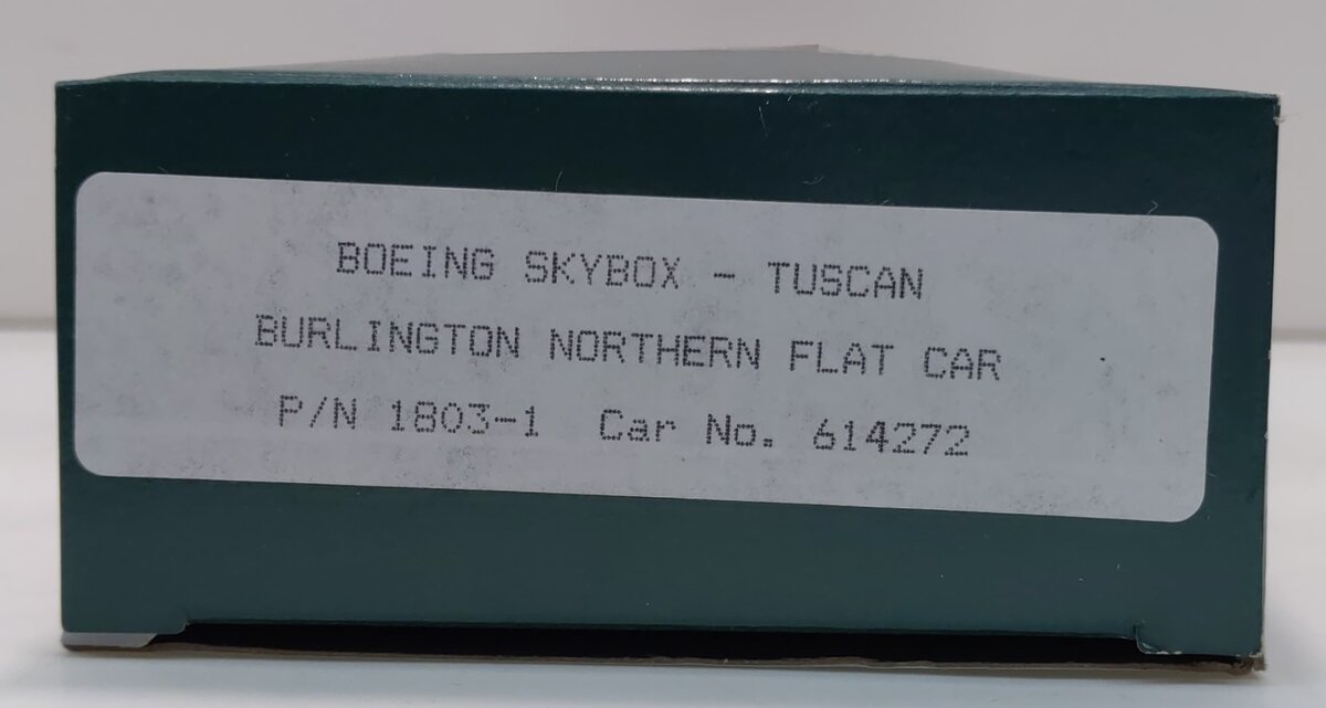 LBF Company 1803-1 HO Scale Boeing Skybox & Burlington Northern Flat Car Kit