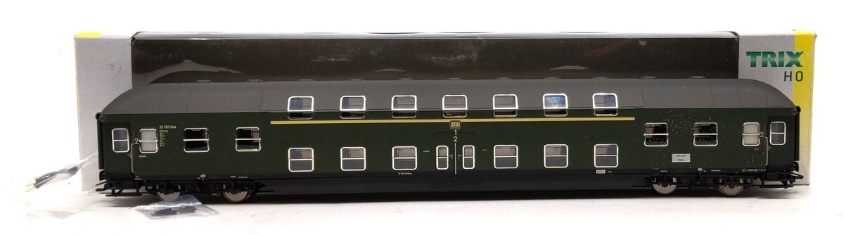 Trix 23463 HO German DB Bi-level Passenger Car