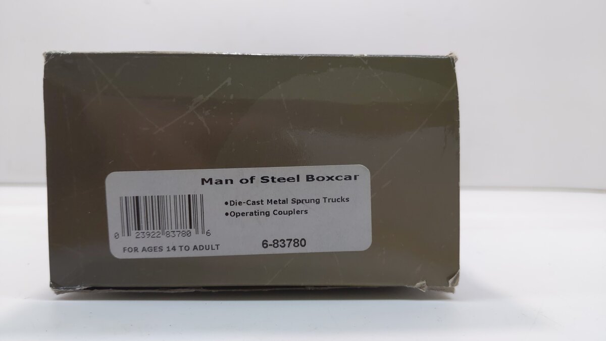 Lionel 6-83780 O Man Of Steel Boxcar