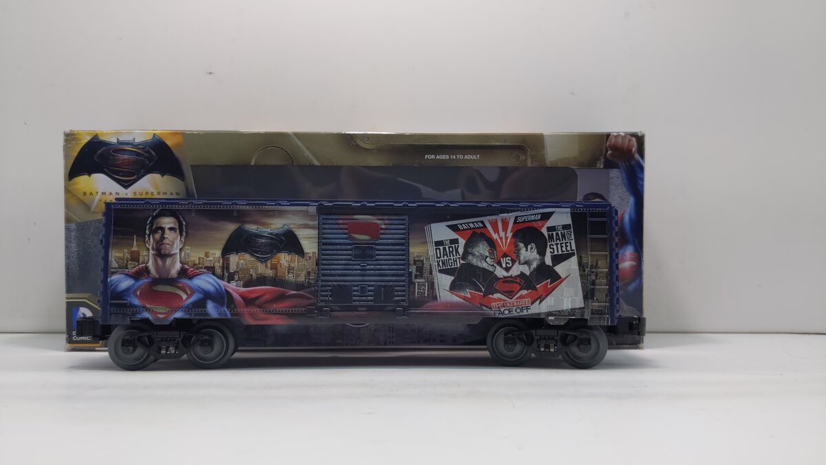 Lionel 6-83780 O Man Of Steel Boxcar