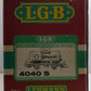LGB 4040S G Gauge Shell Single Dome Short Tank Car LN/Box