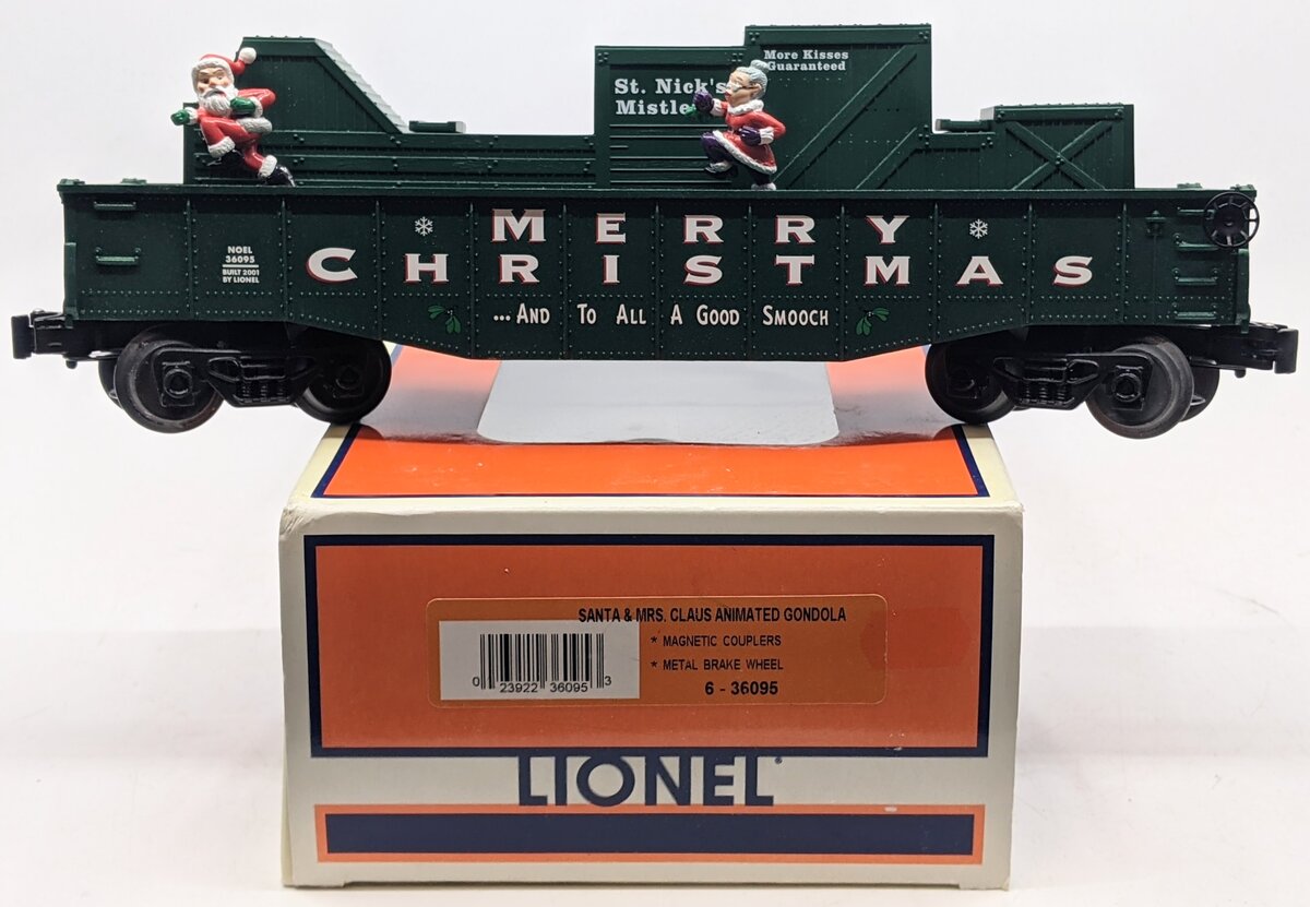 Lionel 6-36095 O Gauge Animated Christmas Gondola