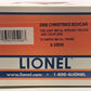 Lionel 6-25008 O Gauge 2006 Christmas Boxcar LN/Box