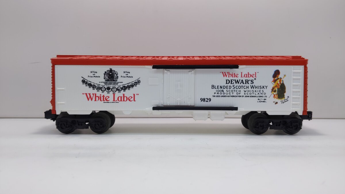 Lionel 6-9829 O Gauge Dewars Billboard Reefer EX/Box