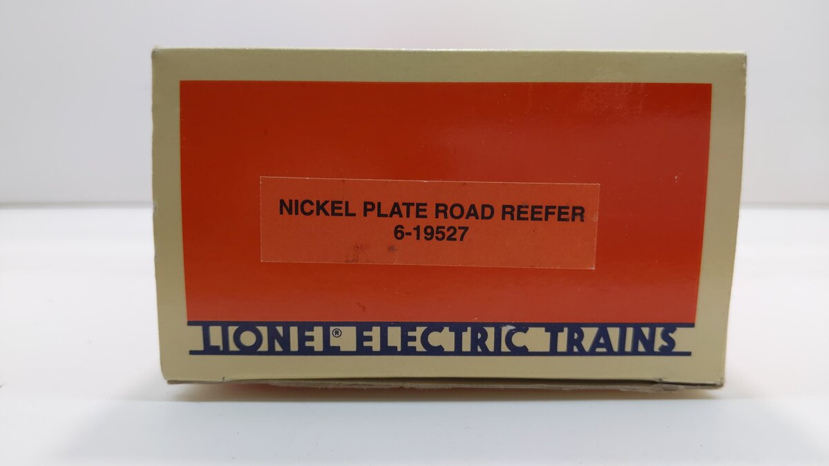 Lionel 6-19527 O Nickel Plate Road Reefer LN/Box