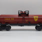 Lionel 6-26197 O Gauge Delaware and Hudson Tank Car LN/Box