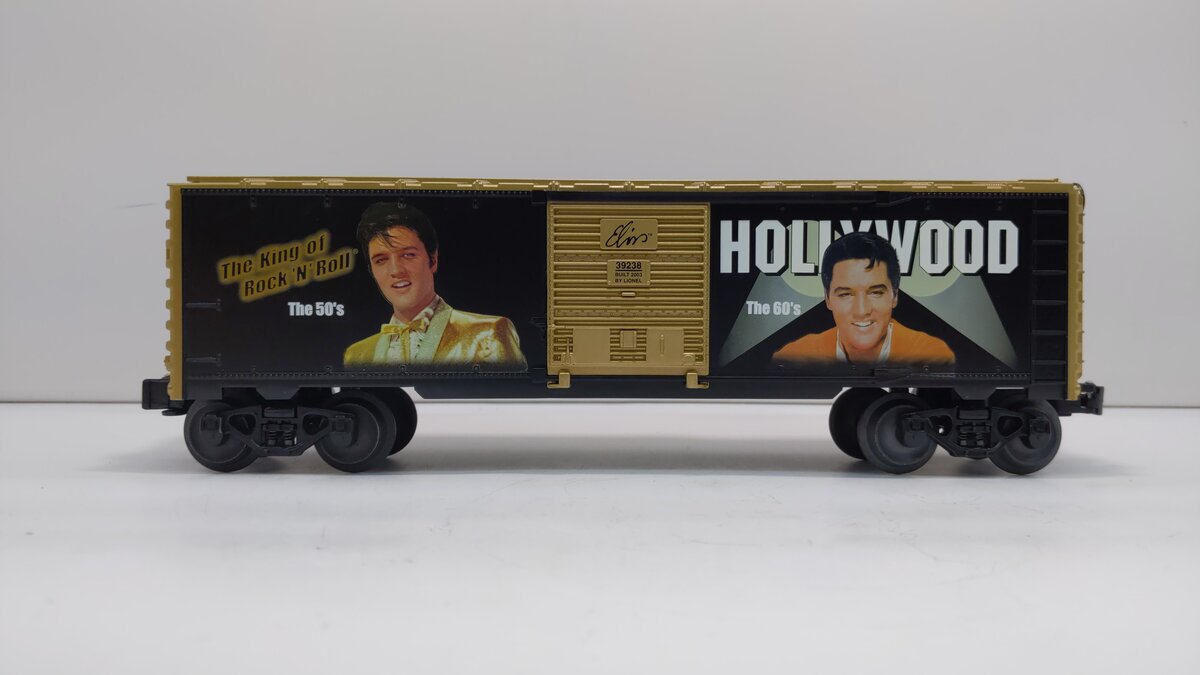 Lionel 6-39238 O Gauge Elvis Presley Commemorative Boxcar NIB
