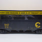 MTH 30-7514 O Gauge C&O Chessie Hopper #82701 LN/Box