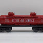 Lionel 6-29658 O Gauge 50th Anniversary LRRC Cities Service 2-Dome Tank Car LN/Box