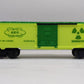 Lionel 6-26215 O Gauge AEC Glow in the Dark Boxcar NIB