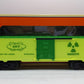 Lionel 6-26215 O Gauge AEC Glow in the Dark Boxcar NIB