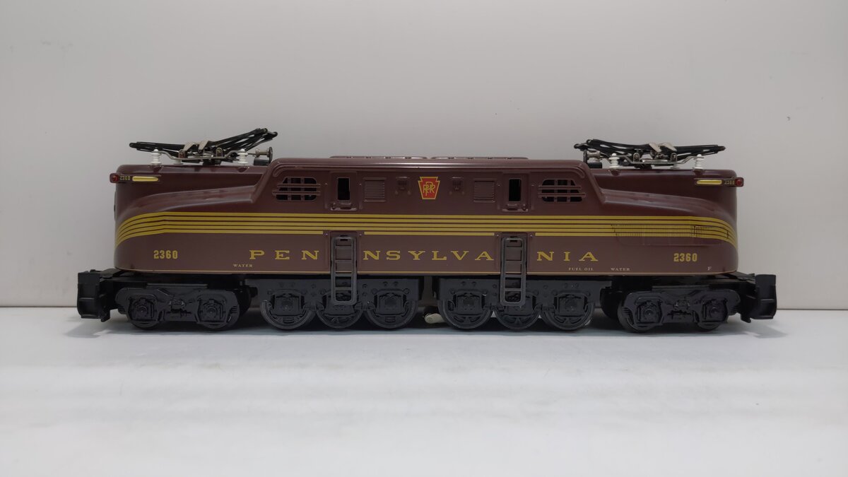 Williams 2360 O Gauge Pennsylvania GG-1 Tuscan Electric Locomotive #2360 NIB