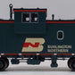 Atlas 7606 O Burlington Northern Extended Vision Caboose #154 - 2-Rail LN/Box