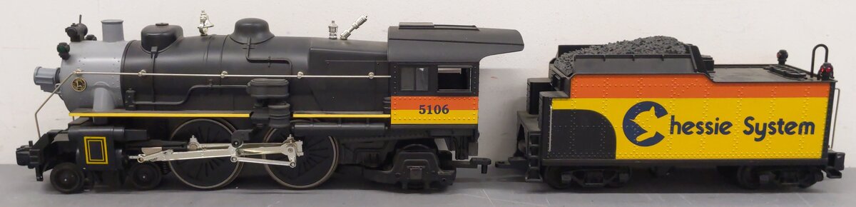 Lionel 8-85106 G Scale Chessie 4-4-2 Steam Locomotive & Tender LN/Box