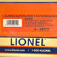 Lionel 6-29172 O Gauge Alaska Stationsounds Aluminum Diner Car LN/Box