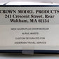 Crown Model Products O New Haven Plug Door Boxcar #45070 (Hi-Rail) LN/Box