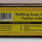 MTH 30-11014 O Scale RailKing Crossing Flasher W/Sound Operating (Set of 2) LN/Box
