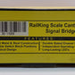 MTH 30-11009 O Scale RailKing Cantilevered Signal Bridge LN/Box