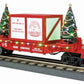 MTH 30-76732 O Christmas Flatcar with Lighted Christmas Trees #120018