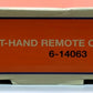 Lionel 6-14063 O 31" Remote-Control 022 Right Hand Switch Turnout LN/Box