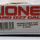 Lionel 6-16303 O Gauge Pennsylvania Flatcar w/Trailers #16303 NIB
