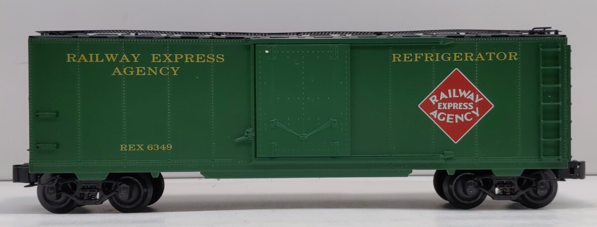 K-Line K756-1991 O Gauge Railway Express Agency Die-Cast Steel Sided Reefer LN/Box