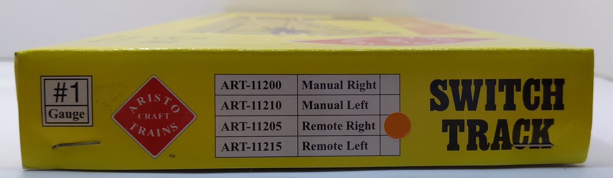 Aristo-Craft 11205 G Euro Brass Right Hand Remote Switch Turnout NIB