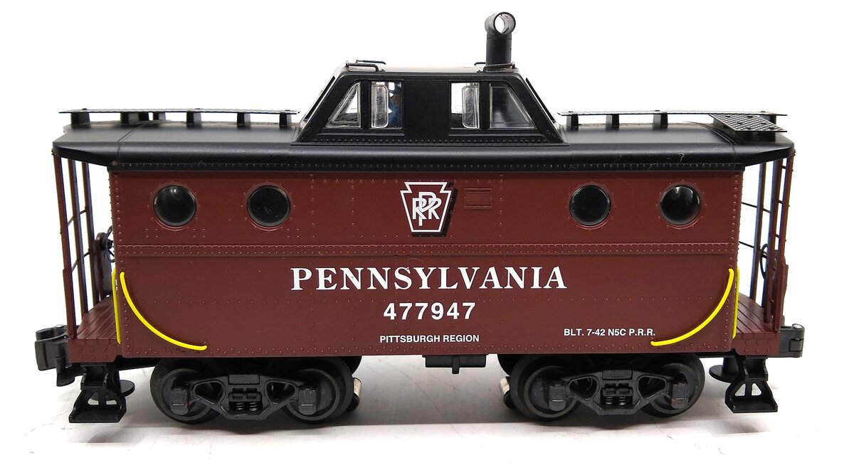 K-Line K615-1891 O Gauge Pennsylvania N5C Lighted Caboose #477947 LN/Box