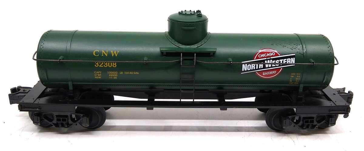 MTH 30-7307 O Gauge Chicago & Northwestern Semi-Scale Tank Car #32308 NIB