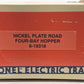 Lionel 6-19318 O Gauge Nickel Plate Road Quad Hopper w/ Coal Load LN/Box