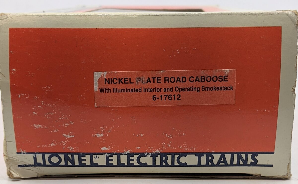 Lionel 6-17612 O Gauge Nickel Plate Road Caboose #17612 LN/Box