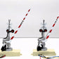 MTH 30-11012 O Gauge Operating Crossing Gates Signal (Box of 2) EX/Box