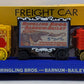 K-Line 6-22656 O Ringling Bros Flatcar #66 W/ 3 Circus Wagons NIB