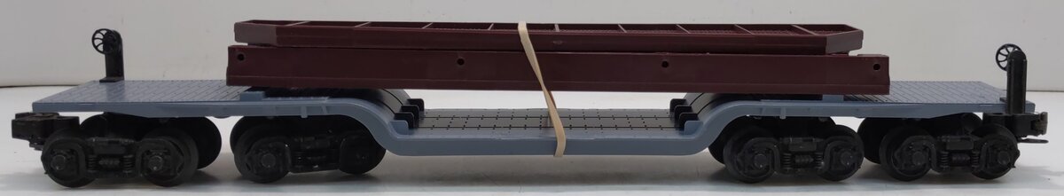 Lionel 6-6509 O Gauge 16 Wheel Flatcar with Girder Load LN/Box