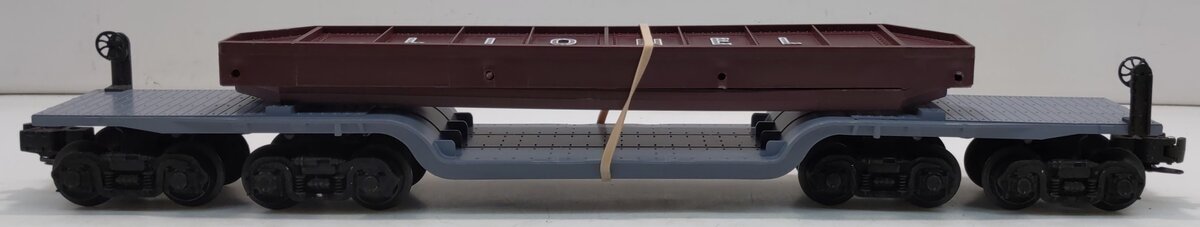 Lionel 6-6509 O Gauge 16 Wheel Flatcar with Girder Load LN/Box