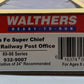 Walthers 932-9007 HO Scale Santa Fe Super Chief Budd 63' Railway Post Office LN/Box