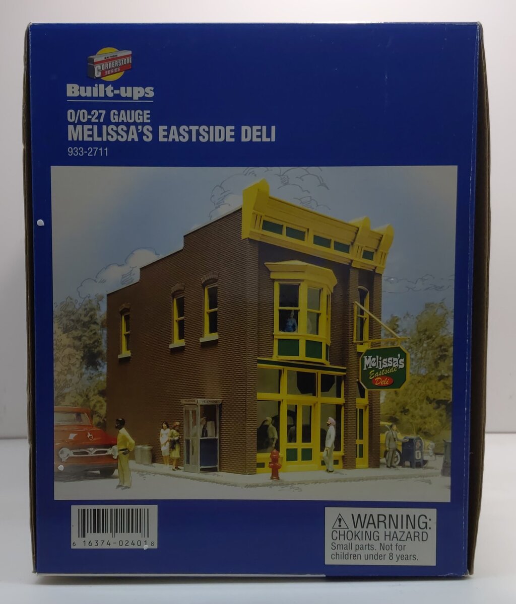 Walthers 933-2711 Built-Up Melissa's Eastside Deli Assembled Building