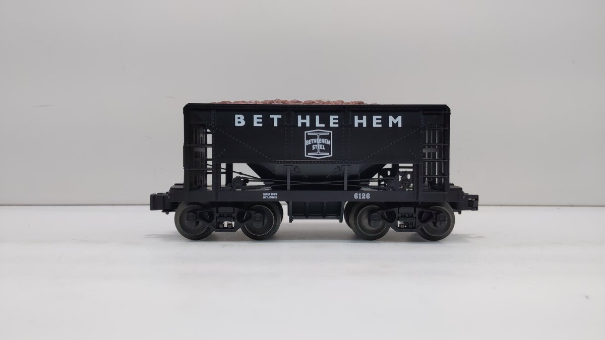 Lionel 6-36041 O Gauge Bethlehem Steel Ore Car #6126 EX/Box