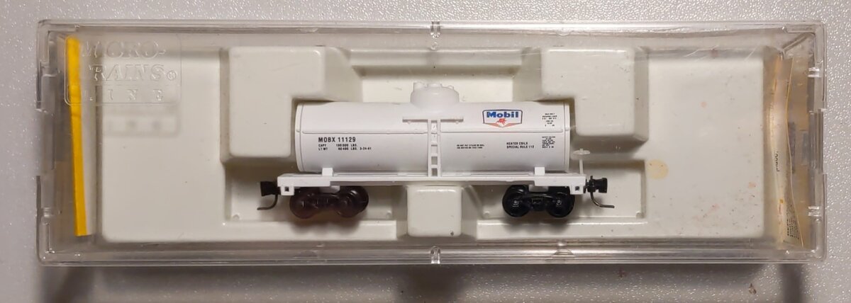 Micro-Trains 14410-2 Z Scale Mobil Single Dome Tank Car #11129 LN/Box