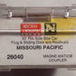 Micro-Trains 02600040 N MP 50' Plug & Sliding Door Rib Side Boxcar #367923 LN/Box