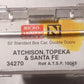 Micro-Trains 03400270 N Scale ATSF 50' Standard Double Door Boxcar #10055