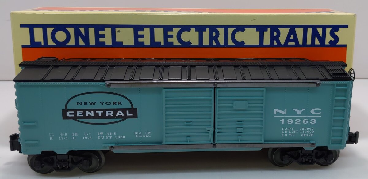 Lionel 6-19623 O Gauge New York Central Double Door Boxcar LN/Box