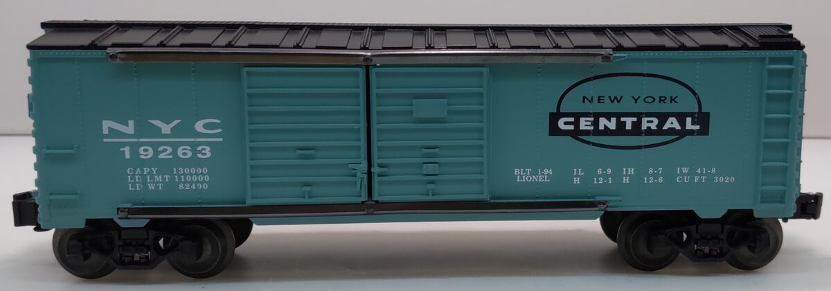 Lionel 6-19623 O Gauge New York Central Double Door Boxcar LN/Box