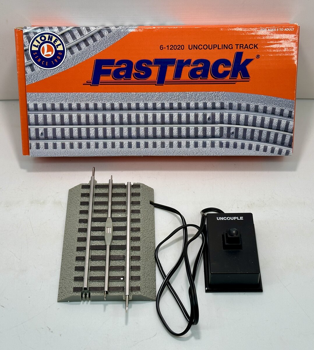 Lionel 6-12020 O FasTrack Uncoupling Track LN/Box