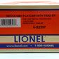 Lionel 6-52397 O Gauge Netca Delaware & Hudson Flatcar w/ Vermont Trailer #4106 LN/Box