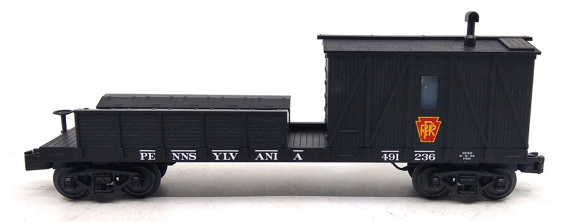 MTH 30-79327 O Pennsylvania Crane Tender Car #491236 LN/Box