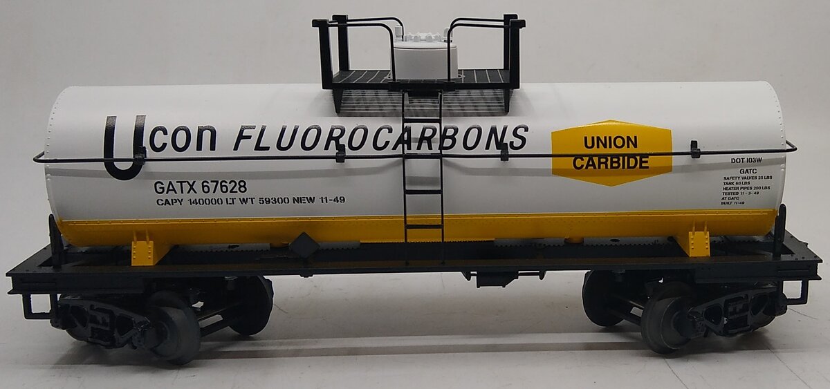 MTH 30-73406 O Union Carbide Tank Car #67628