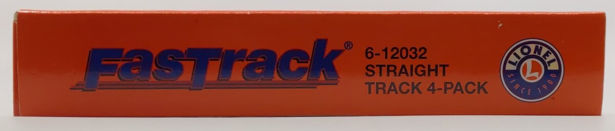 Lionel 6-12032 O Scale Straight FasTrack (Pack of 4) LN/Box