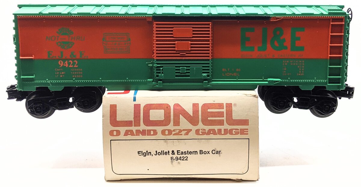 Lionel 6-9422 O Gauge Elgin, Joliet, and Eastern Boxcar NIB