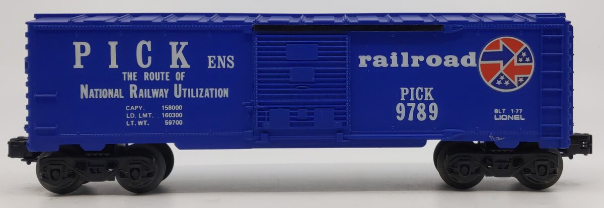 Lionel 6-9789 O Gauge Pickens Railroad Boxcar LN/Box